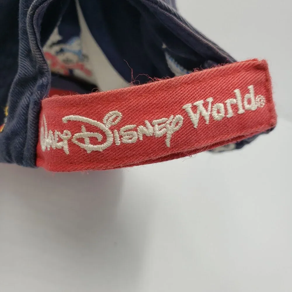 Vintage Walt Disney World Sorcerer Mickey Mouse Fantasia Hat Youth Cap Brooms